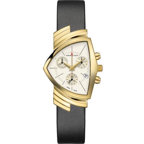 Ventura Chrono Quartz 32.3 Sarı Altın / Gümüş