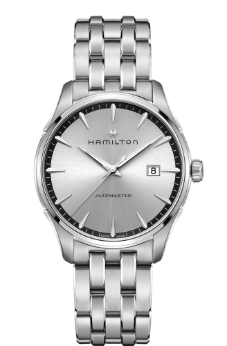 Hamilton Jazzmaster Quartz Stainless Steel / Silver / Bracelet 40mm, reference H32451151