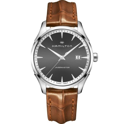 Hamilton Jazzmaster Quartz 40 Stainless Steel / Gray, reference H32451581