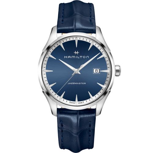 Hamilton Jazzmaster Quartz Stainless Steel / Blue 40mm, reference H32451641