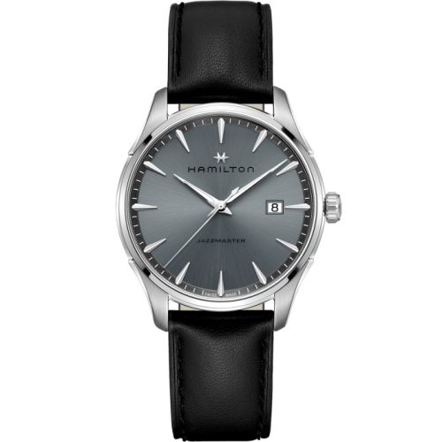 Hamilton Jazzmaster Quartz 40 Stainless Steel / Blue, reference H32451742