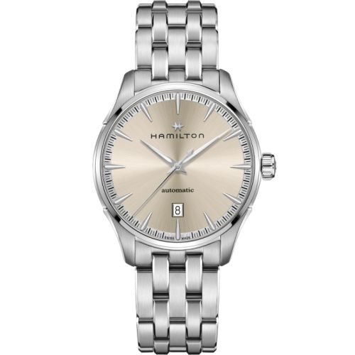 Hamilton Jazzmaster Auto 40 Stainless Steel / Beige / Bracelet, reference H32475120