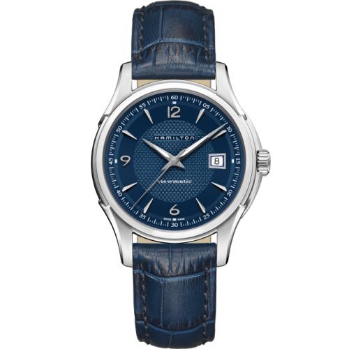 Hamilton Jazzmaster Viewmatic 40 Stainless Steel / Blue, reference H32515641