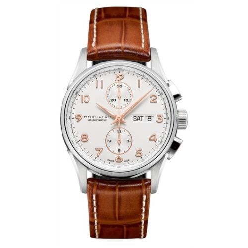 Hamilton Jazzmaster Maestro Automatic Chronograph 41mm Beyaz Dial, referans H32576515
