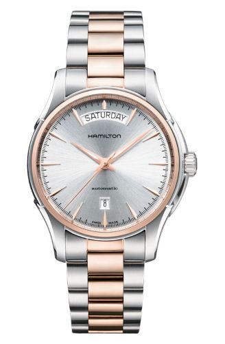 Hamilton Jazzmaster Day Date 40mm Gümüş Dial Two Tone, referans H32595151