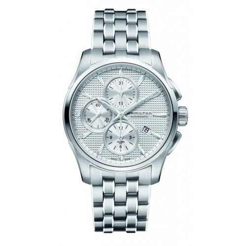 Hamilton Jazzmaster Automatic Chronograph 42 Paslanmaz Çelik / Gümüş / Bilezik, referans H32596151