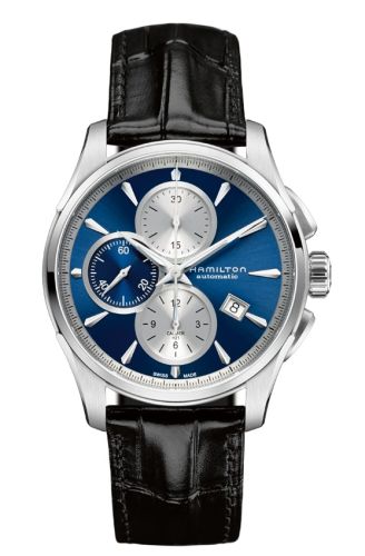 Hamilton Jazzmaster Automatic Chronograph 42 Paslanmaz Çelik / Mavi, referans H32596741