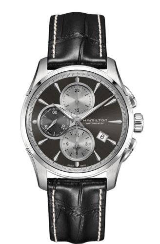 Hamilton Jazzmaster Auto Chrono 42 Paslanmaz Çelik / Gri, referans H32596781