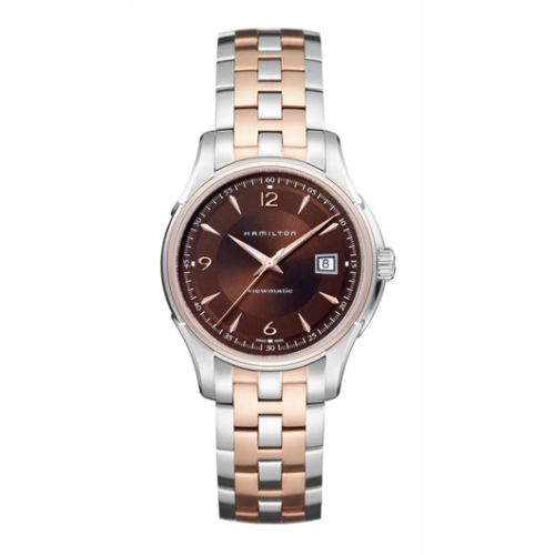 Hamilton Jazzmaster Viewmatic 40mm Kahverengi Dial Two Tone, referans H32655195