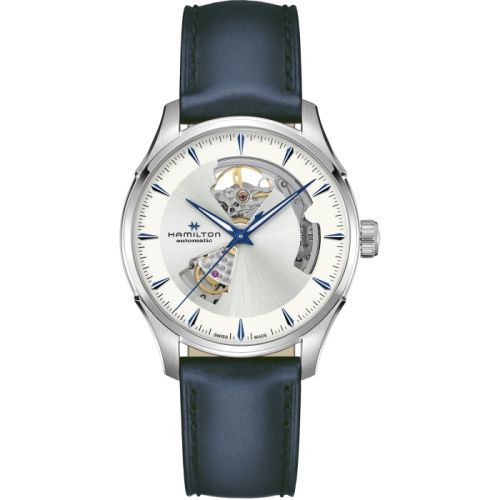 Hamilton Jazzmaster Open Heart 40 Paslanmaz Çelik / Gümüş, referans H32675650