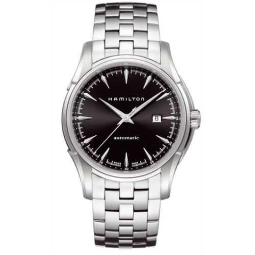Hamilton Jazzmaster Viewmatic Auto 44 Paslanmaz Çelik / Siyah / Bilezik, referans H32715131