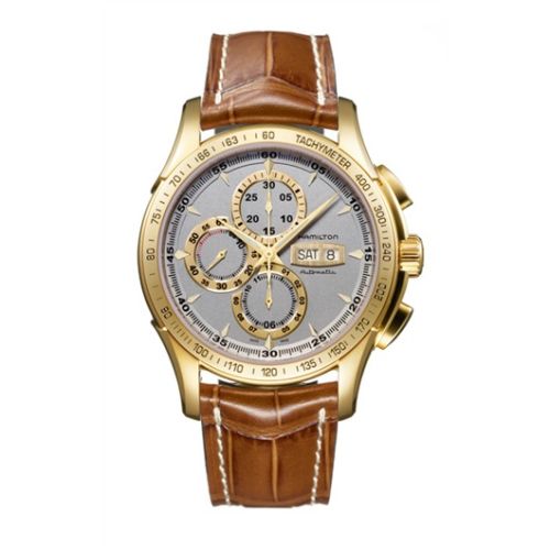 Hamilton Jazzmaster Lord Hamilton 46mm Gümüş Dial PVD Altın, referans H32836551
