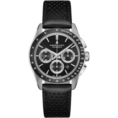 Hamilton Jazzmaster Performer Auto Chrono 42 Paslanmaz Çelik / Siyah, referans H36606730
