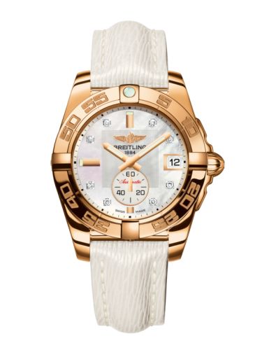 Breitling Galactic 36 Automatic Pembe Altın / Pearl Elmas / Sahara, referans H3733012.A725.236X