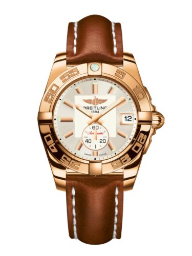 Breitling Galactic 36 Automatic Pembe Altın / Stratus Gümüş / Calf, referans H3733012.G714.412X