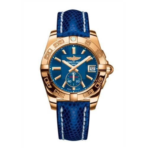 Breitling Galactic 36 Automatic Pembe Altın / Gun Mavi / Teju, referans H3733012.C831.112Z