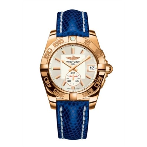 Breitling Galactic 36 Automatic Pembe Altın / Stratus Gümüş / Teju, referans H3733012.G714.112Z
