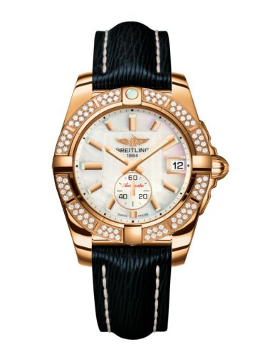 Breitling Galactic 36 Automatic Pembe Altın / Elmas / Pearl / Sahara, referans H3733053.A724.215X