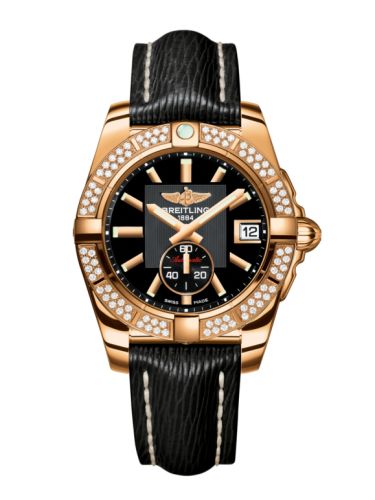 Breitling Galactic 36 Automatic Pembe Altın / Elmas / Volcano Siyah / Sahara, referans H3733053.BA54.213X