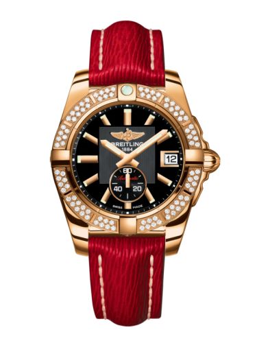 Breitling Galactic 36 Automatic Pembe Altın / Elmas / Volcano Siyah / Sahara, referans H3733053.BA54.214X