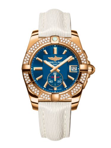 Breitling Galactic 36 Automatic Pembe Altın / Elmas / Gun Mavi / Sahara, referans H3733053.C831.236X