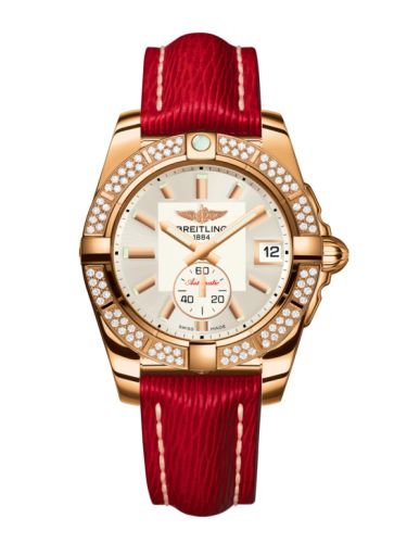 Breitling Galactic 36 Automatic Pembe Altın / Elmas / Stratus Gümüş / Sahara, referans H3733053.G714.214X