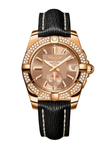 Breitling Galactic 36 Automatic Pembe Altın / Elmas / Copperhead Bronze / Sahara, referans H3733053.Q584.213X