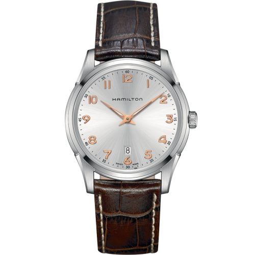 Hamilton Jazzmaster Thinline Quartz 42 Paslanmaz Çelik / Gümüş, referans H38511513