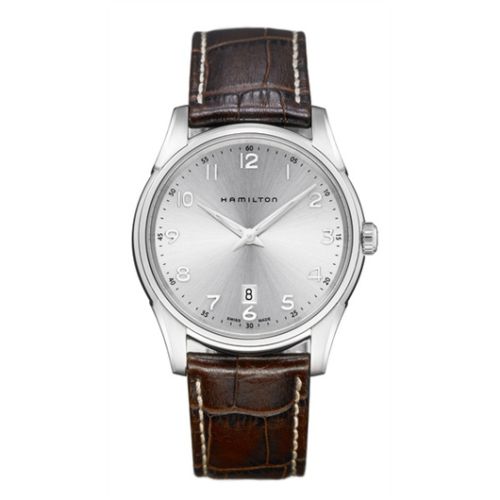 Hamilton Jazzmaster Thinline Quartz 42 Paslanmaz Çelik / Gümüş, referans H38511553
