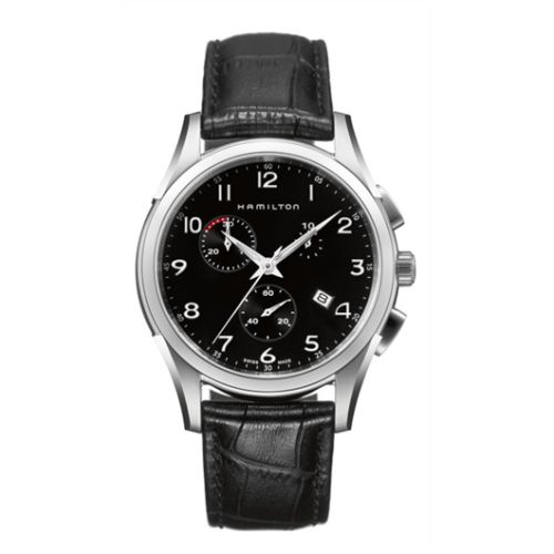 Hamilton Jazzmaster Thinline Chrono Quartz 43mm, referans H38612733