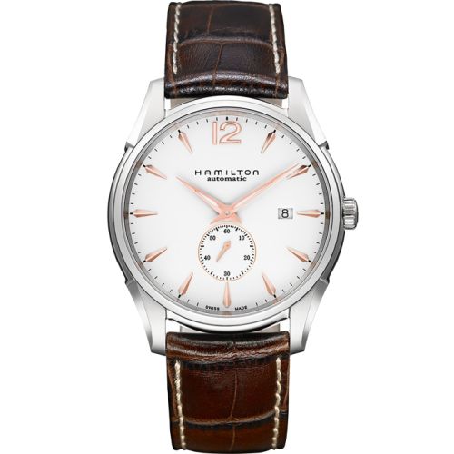 Hamilton Jazzmaster Small Second Auto 43 Paslanmaz Çelik / Beyaz, referans H38655515
