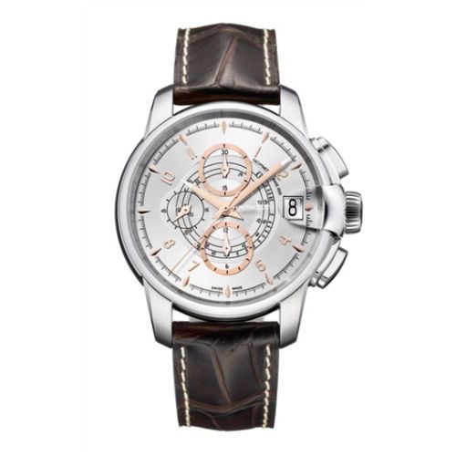 Hamilton Railroad 46 Chrono Paslanmaz Çelik / Gümüş, referans H40616555