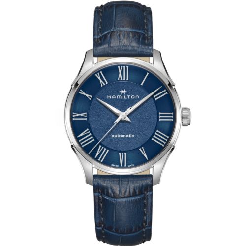 Hamilton Jazzmaster Auto 40 Paslanmaz Çelik / Mavi, referans H42535640