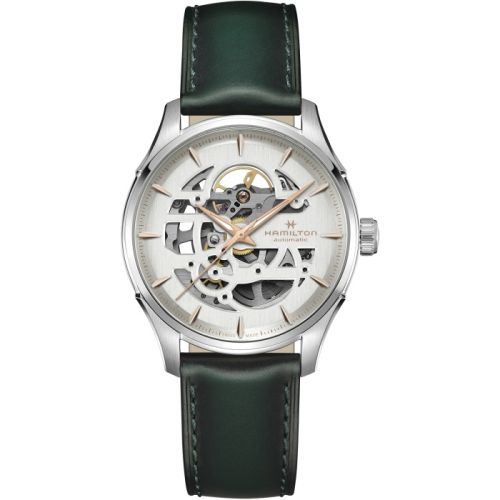 Hamilton Jazzmaster İskelet Auto 40 Paslanmaz Çelik / Gümüş, referans H42535810
