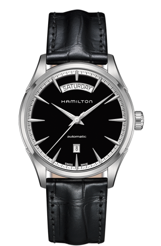 Hamilton Jazzmaster 42 Day Date Paslanmaz Çelik / Siyah, referans H42565731