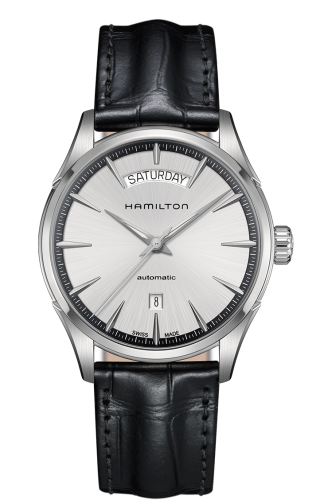 Hamilton Jazzmaster 42 Day Date Paslanmaz Çelik / Gümüş, referans H42565751
