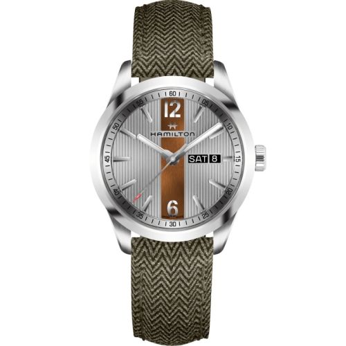 Broadway Day Date Quartz Steel / Gri 40 mm