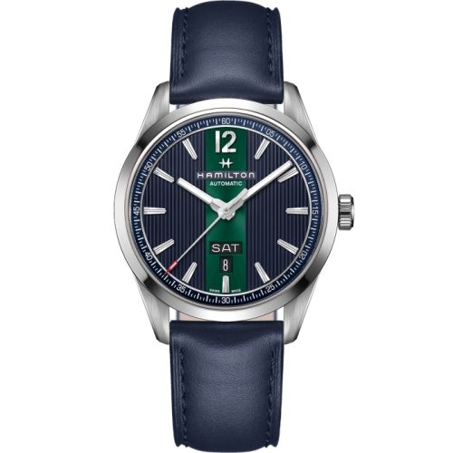Broadway Day Date Automatic Steel / Mavi 42 mm