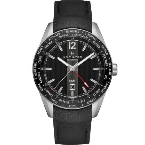 Broadway GMT Limited Edition 46 Paslanmaz Çelik / Siyah