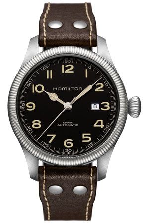 Khaki Pioneer Auto Siyah 45 mm