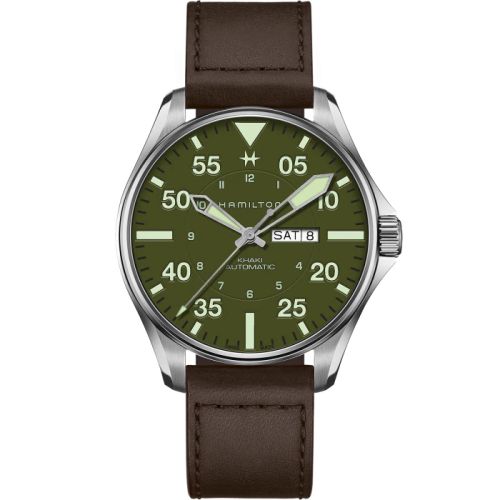 Hamilton Khaki Aviation Pilot Schott NYC - Limited Edition 46mm, referans H64735561