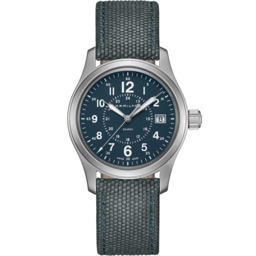 Hamilton Khaki Field Quartz 38 Paslanmaz Çelik / Mavi, referans H68201943