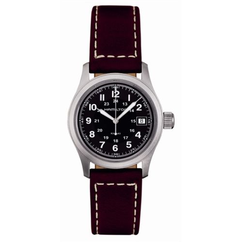 Hamilton Khaki Field Quartz 33 Paslanmaz Çelik / Siyah, referans H68311533