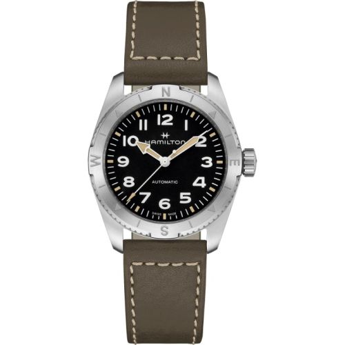 Hamilton Khaki Field Expedition 37 Paslanmaz Çelik / Siyah, referans H70225830