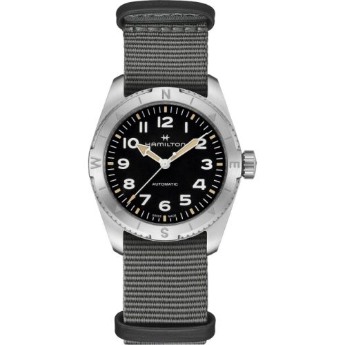Hamilton Khaki Field Expedition 37 Paslanmaz Çelik / Siyah / NATO, referans H70225930
