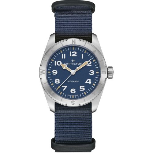 Hamilton Khaki Field Expedition 37 Paslanmaz Çelik / Mavi / NATO, referans H70225940
