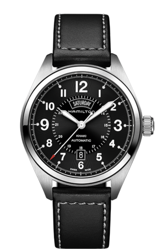 Hamilton Khaki Field Day Date Auto Paslanmaz Çelik / Siyah 42mm, referans H70505733