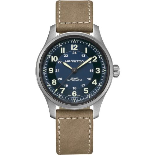 Hamilton Khaki Field Titanyum Auto 42 / Mavi, referans H70545540