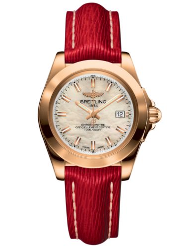 Breitling Galactic 32 Sleek Edition Pembe Altın / Pearl / Sahara, referans H7133012.A802.209X