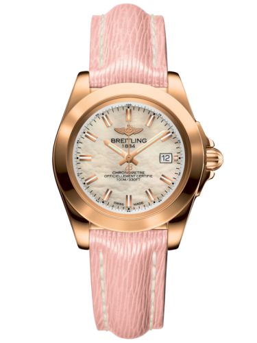 Breitling Galactic 32 Sleek Edition Pembe Altın / Pearl / Sahara, referans H7133012.A802.238X